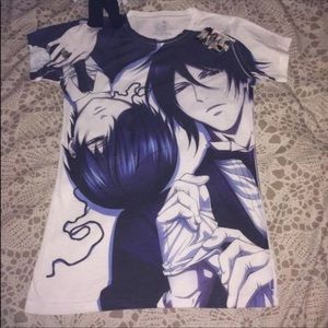 Black butler shirt